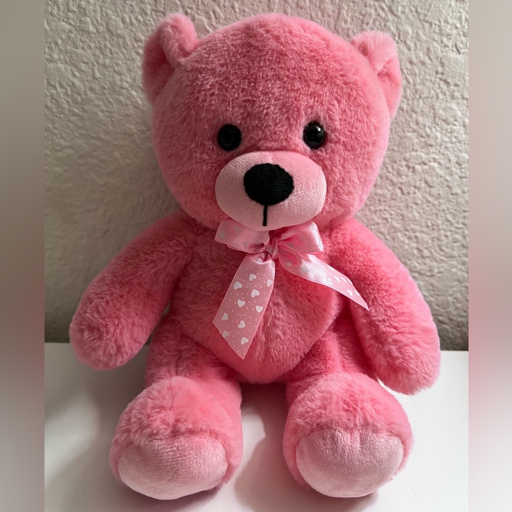 Pink Teddy Bear Plush Toy